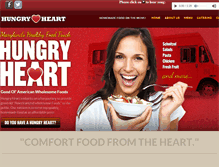 Tablet Screenshot of hungryheartllc.com